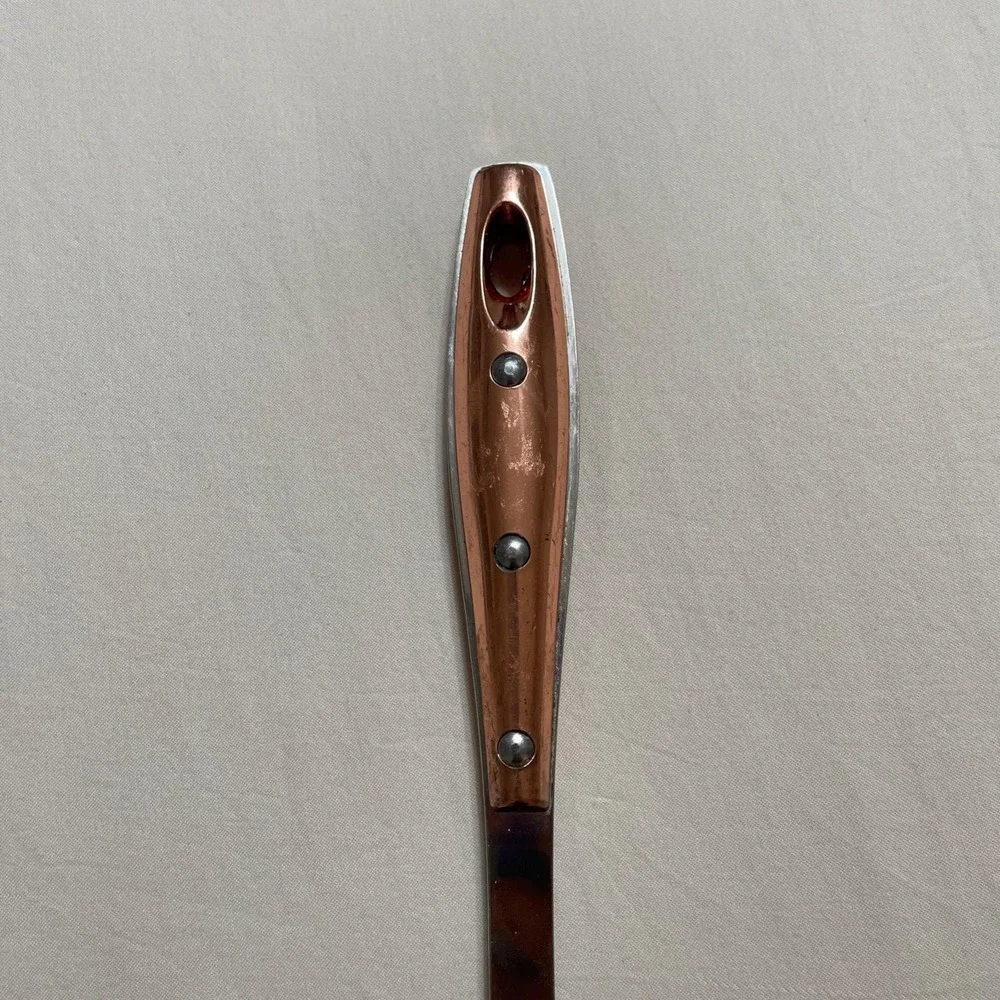 Brandani Serving Fork with Copper Colored‎ Handle 13